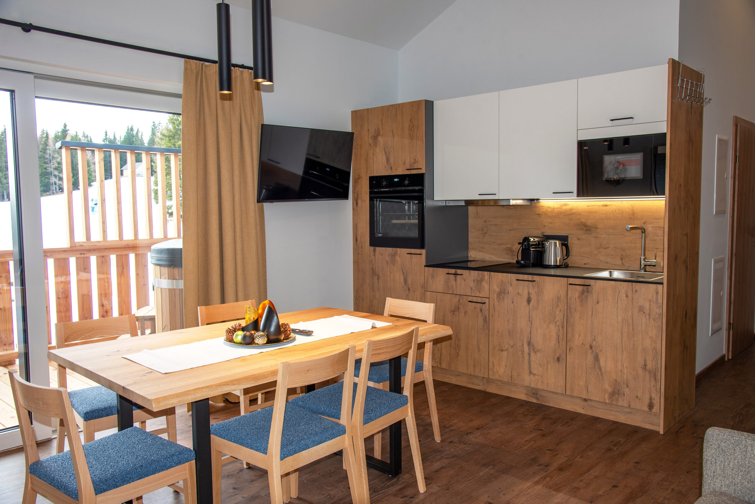 Appartement Deluxe mit Hot Tub und Sauna