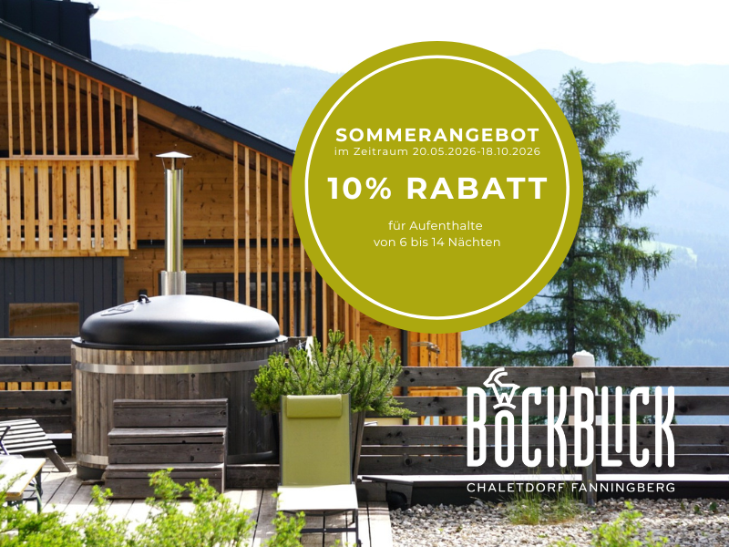 Aktuelle Urlaubsangebote 2 im Chalet